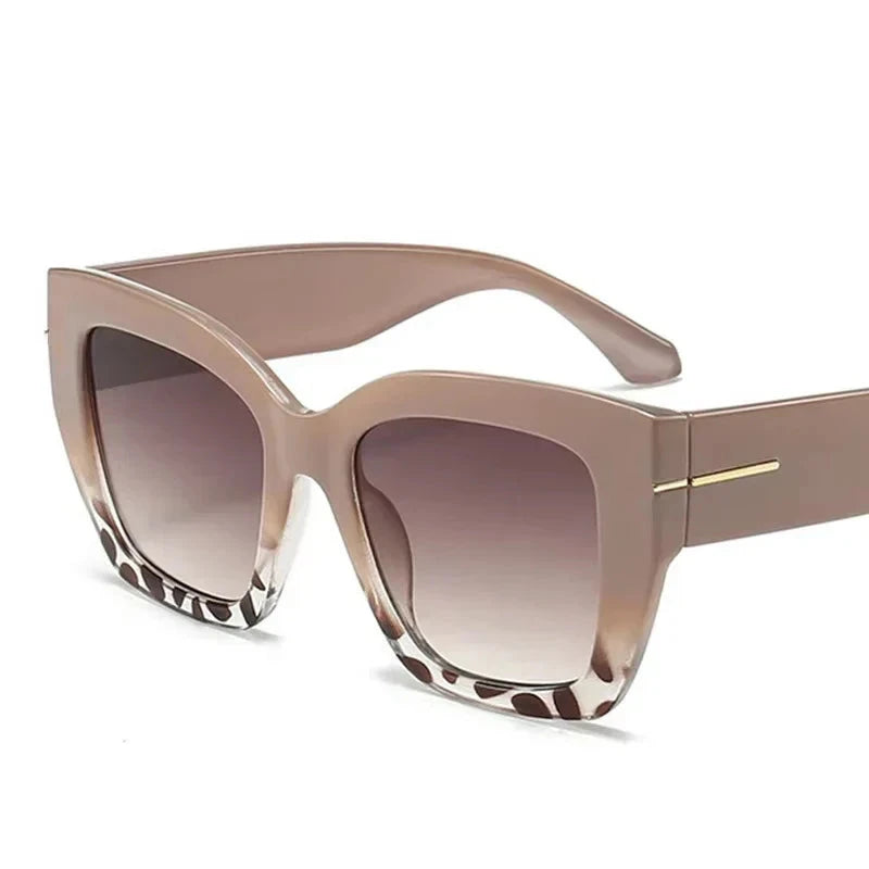 Damen Sonnenbrille Cat-Eye | Designer Sonnenbrille mit Farbverlauf braun [ Herrenkollektion - Brille - Sonnenbrille ] 215 - Damen Sonnenbrille Cat-Eye Gratti Offiziell 