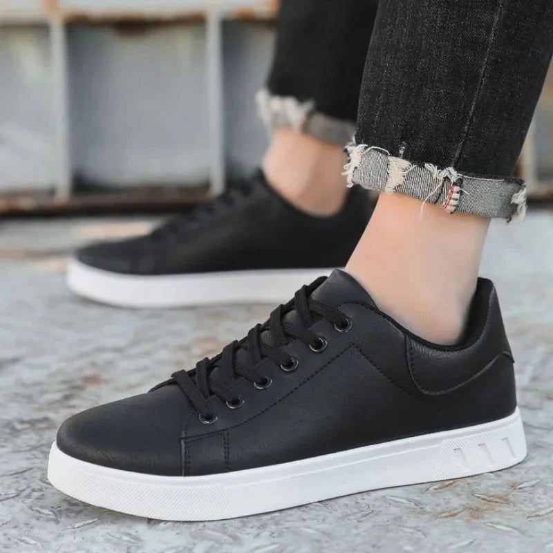 Herren Leder Sneaker | Lässige Schnürschuhe braun [ Herrenkollektion - Schuhe - Turnschuhe ] 272 - Herren Leder Sneaker Gratti Offiziell 