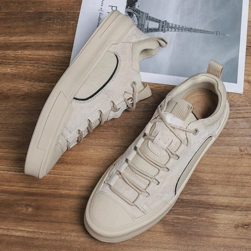 Herren Leder Sneaker | Robuste Freizeitschuhe [ Herrenkollektion - Schuhe - Turnschuhe ] 247 - Herren Leder Sneaker Gratti Offiziell 