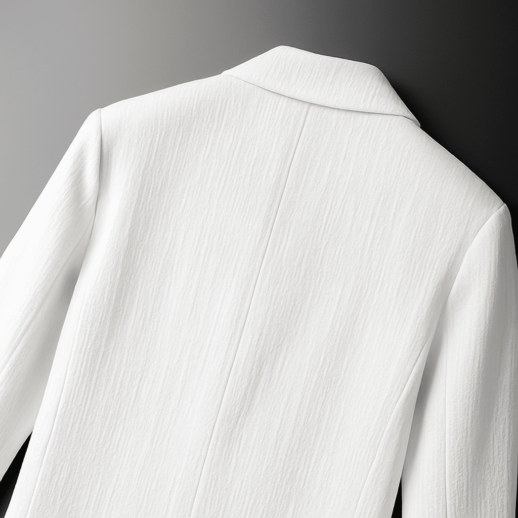 Herren Leinen Blazer Set weiß | Lässiger Sommeranzug für Business Casual [ Herrenkollektion - Leinensets - Jacken ] 297 - Herren Leinen Blazer Set weiß Gratti Offiziell 