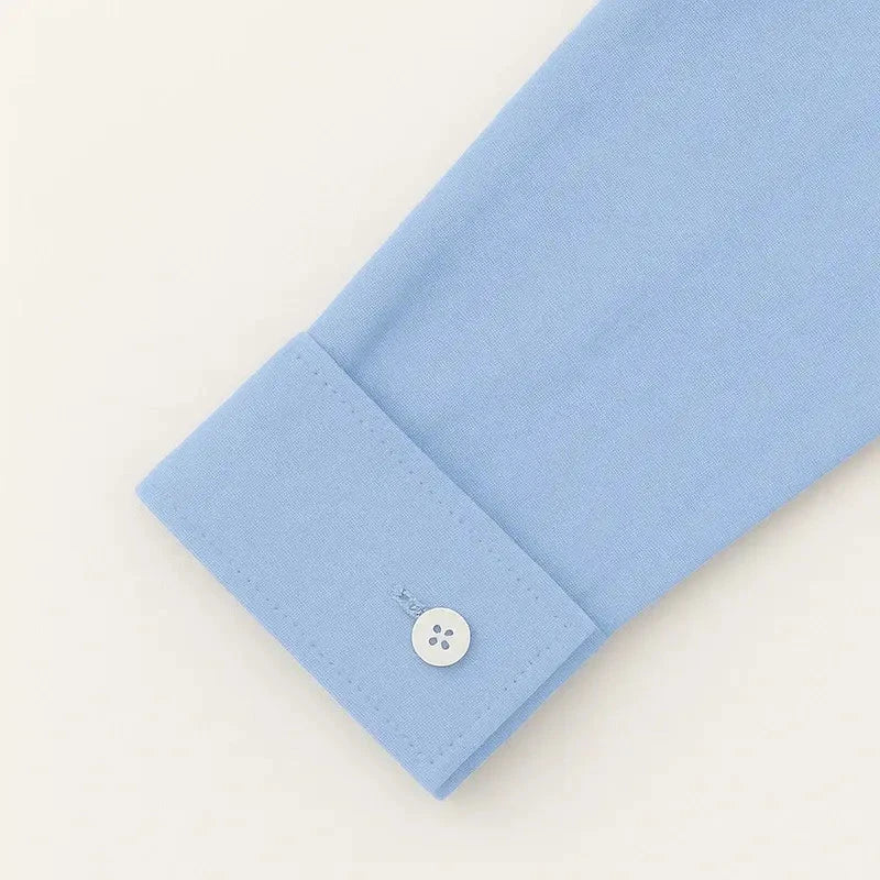 Herren Leinenhemd gestreift | Lässiges Sommerhemd blau-weiß [ Herrenkollektion - Leinensets - Frühling & Sommer '25 ] 293 - Herren Leinenhemd gestreift Gratti Offiziell 