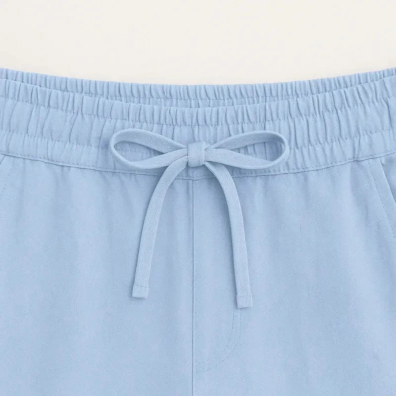 Herren Leinenhemd gestreift | Lässiges Sommerhemd blau-weiß [ Herrenkollektion - Leinensets - Frühling & Sommer '25 ] 293 - Herren Leinenhemd gestreift Gratti Offiziell 