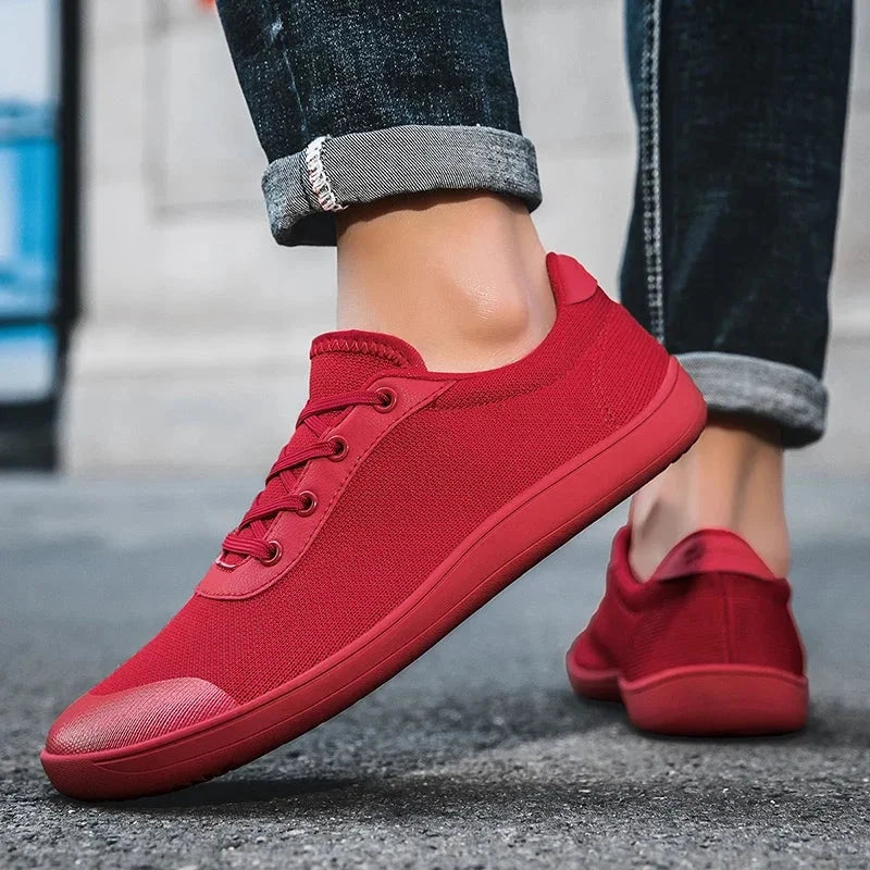 Herren Mesh-Sneaker | Lässige Freizeitschuhe atmungsaktiv hellblau [ Herrenkollektion - Schuhe - Turnschuhe ] 278 - Herren Mesh-Sneaker Gratti Offiziell 