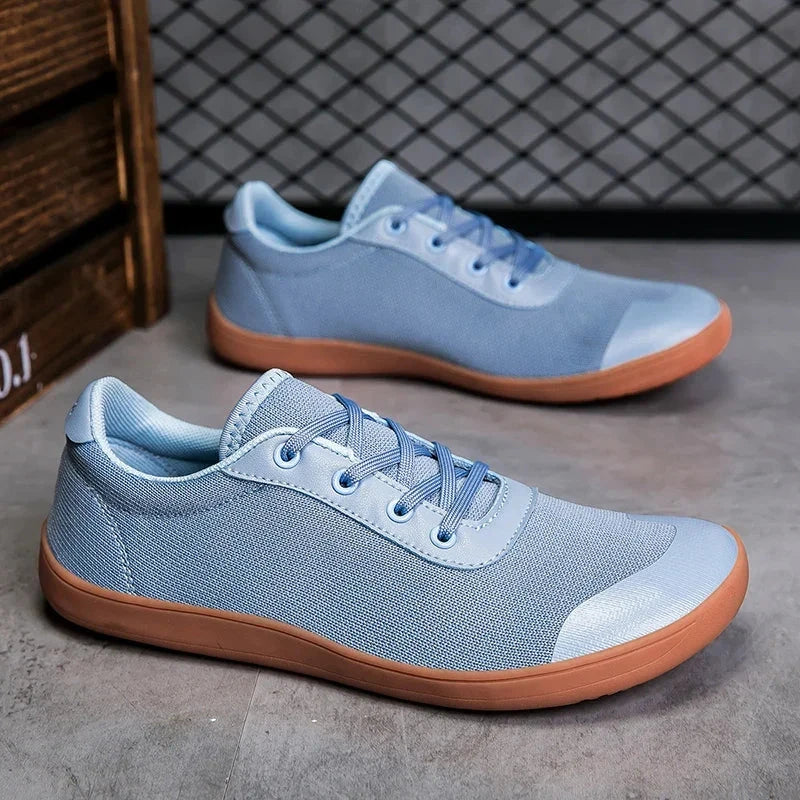 Herren Mesh-Sneaker | Lässige Freizeitschuhe atmungsaktiv hellblau [ Herrenkollektion - Schuhe - Turnschuhe ] 278 - Herren Mesh-Sneaker Gratti Offiziell 