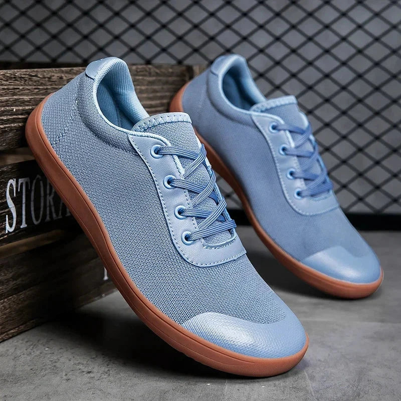 Herren Mesh-Sneaker | Lässige Freizeitschuhe atmungsaktiv hellblau [ Herrenkollektion - Schuhe - Turnschuhe ] 278 - Herren Mesh-Sneaker Gratti Offiziell Blau 6 