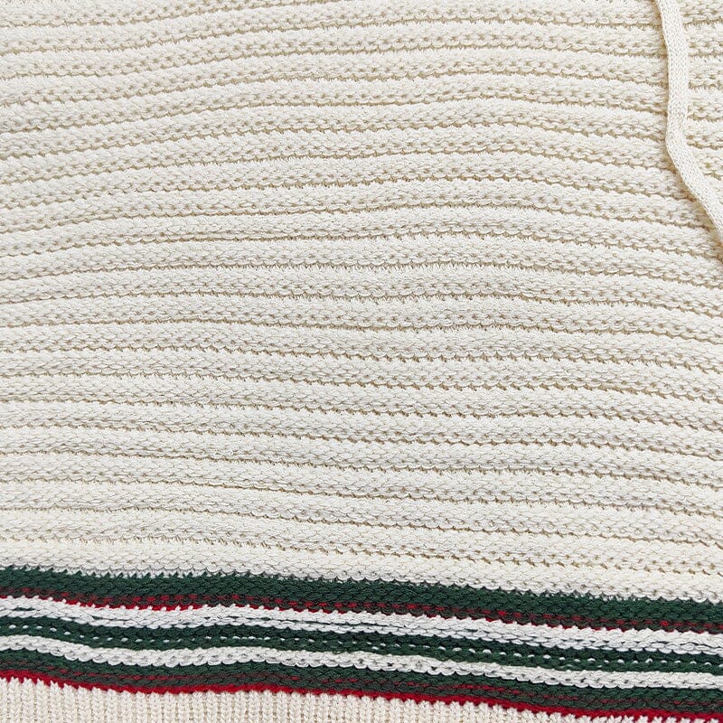 Herren Shorts gestreift | Lässige Strandshorts mit Kordelzug weiß [ Herrenkollektion - Shorts - Frühling & Sommer '25 ] 112 - Herren Shorts gestreift Gratti Paris 