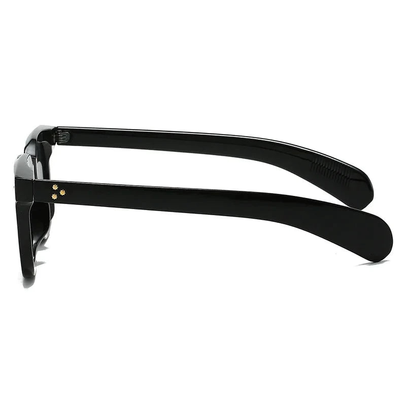 Herren Sonnenbrille Retro | Schildpatt Brille mit gelben Gläsern [ Herrenkollektion - Sonnenbrille - Freizeitbrille ] 227 - Herren Sonnenbrille Retro Gratti Offiziell 