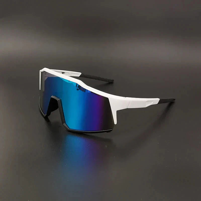 Herren Sport Sonnenbrille | Monoscheibe Visierbrille schwarz [ Herrenkollektion - Sonnenbrille - Freizeitbrille ] 222 - Herren Sport Sonnenbrille Gratti Offiziell Arktisweiß 